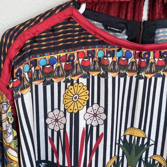 Sapphire silk kurta. (Pakistani) - Picture 3 of 4